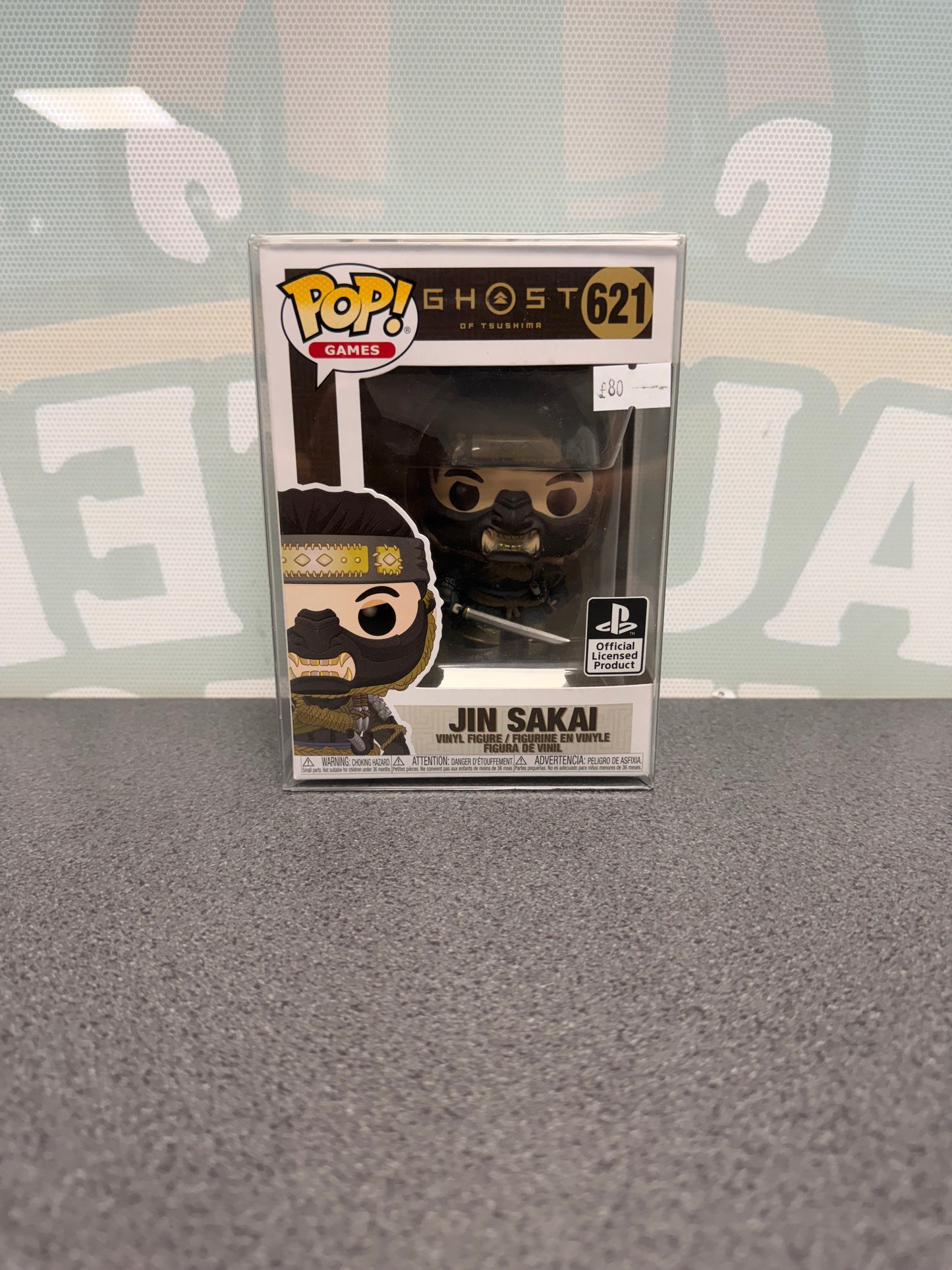 Jin Sakai Funko Pop! #621 – Ghost of Tsushima – front of box