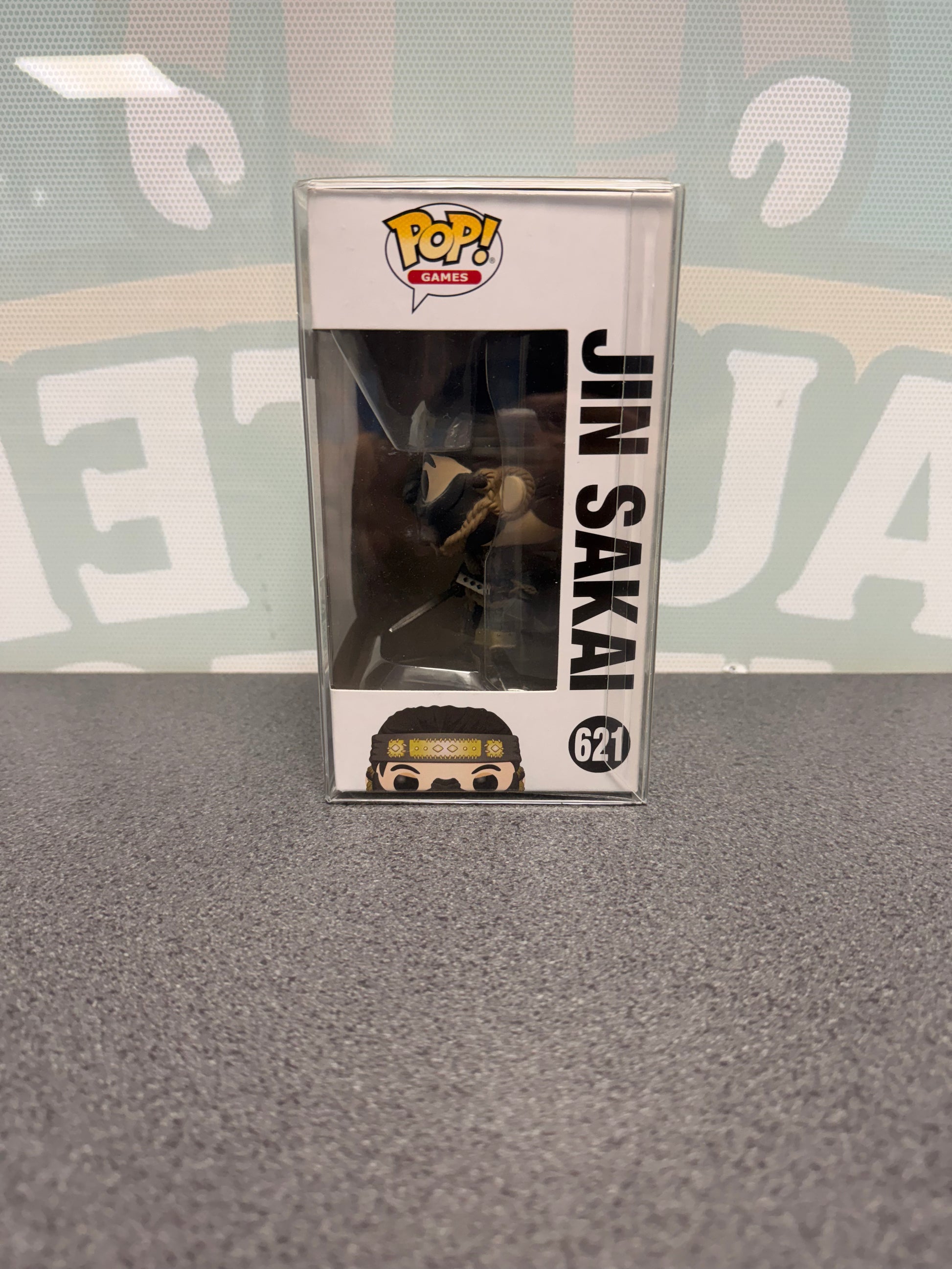 Jin Sakai Funko Pop! #621 – Ghost of Tsushima – window side of box