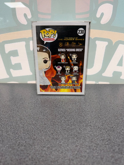 Katniss (Wedding Dress) Funko Pop! #230 – The Hunger Games – back of box
