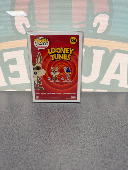 Wile E. Coyote Funko Pop! #734 – Looney Tunes – back of box