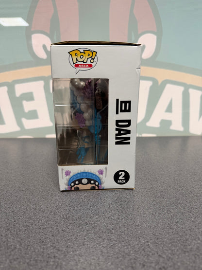 Sheng & Dan Funko Pop! Asia 2-Pack – Beijing Opera – Dan window side with creased edge and lifted top flap