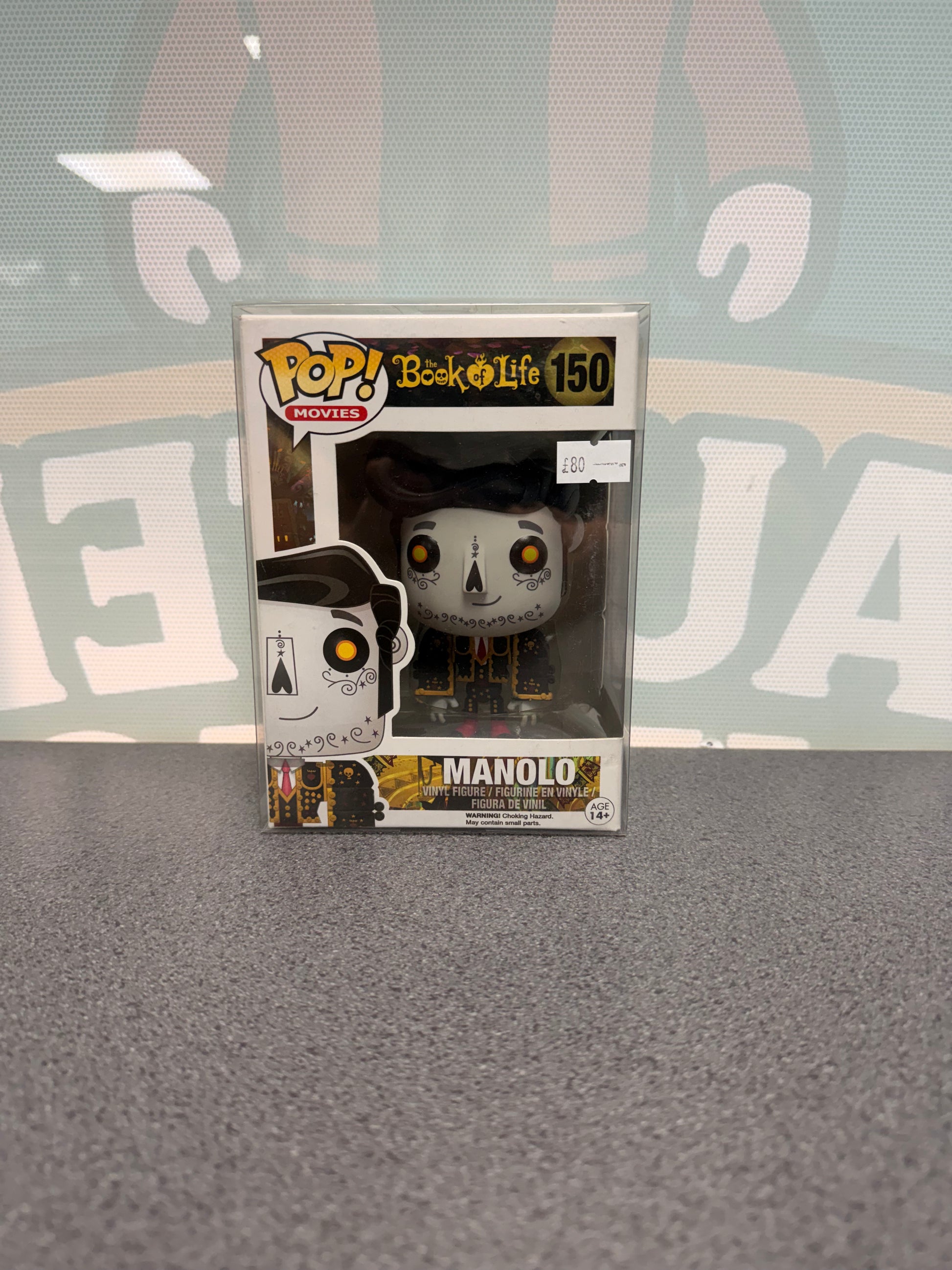 Manolo (Land of the Remembered) Funko Pop! #150 – The Book of Life – front of box