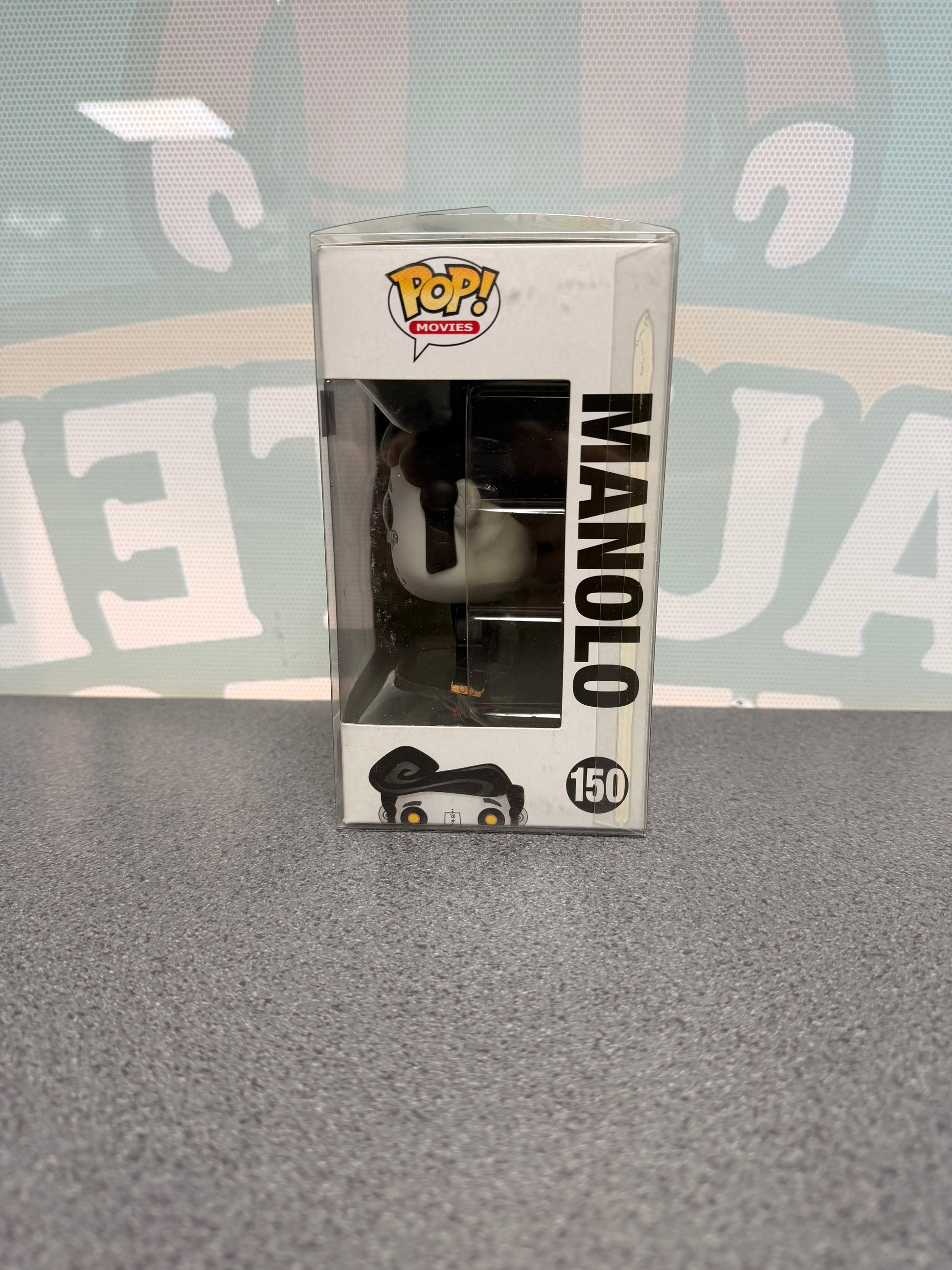 Manolo (Land of the Remembered) Funko Pop! #150 – The Book of Life – window side of box