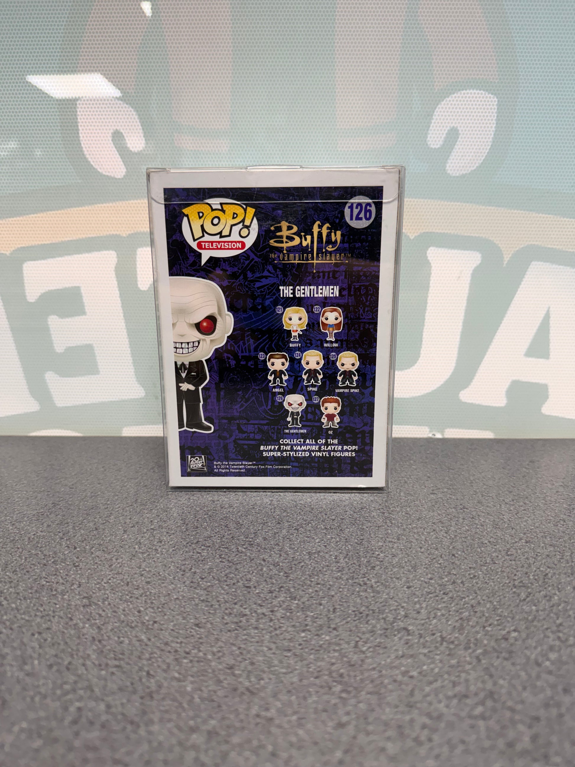 The Gentlemen Funko Pop! #126 – Buffy the Vampire Slayer – back of box
