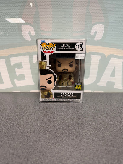 Cao Cao Funko Pop! #119 2021 Limited Edition – Three Kingdoms – front of box