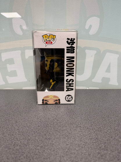 Monk Sha Funko Pop! #05 Convention Exclusive – Monkey King – window side of box