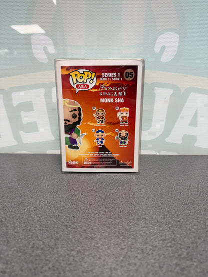 Monk Sha Funko Pop! #05 Convention Exclusive – Monkey King – back of box