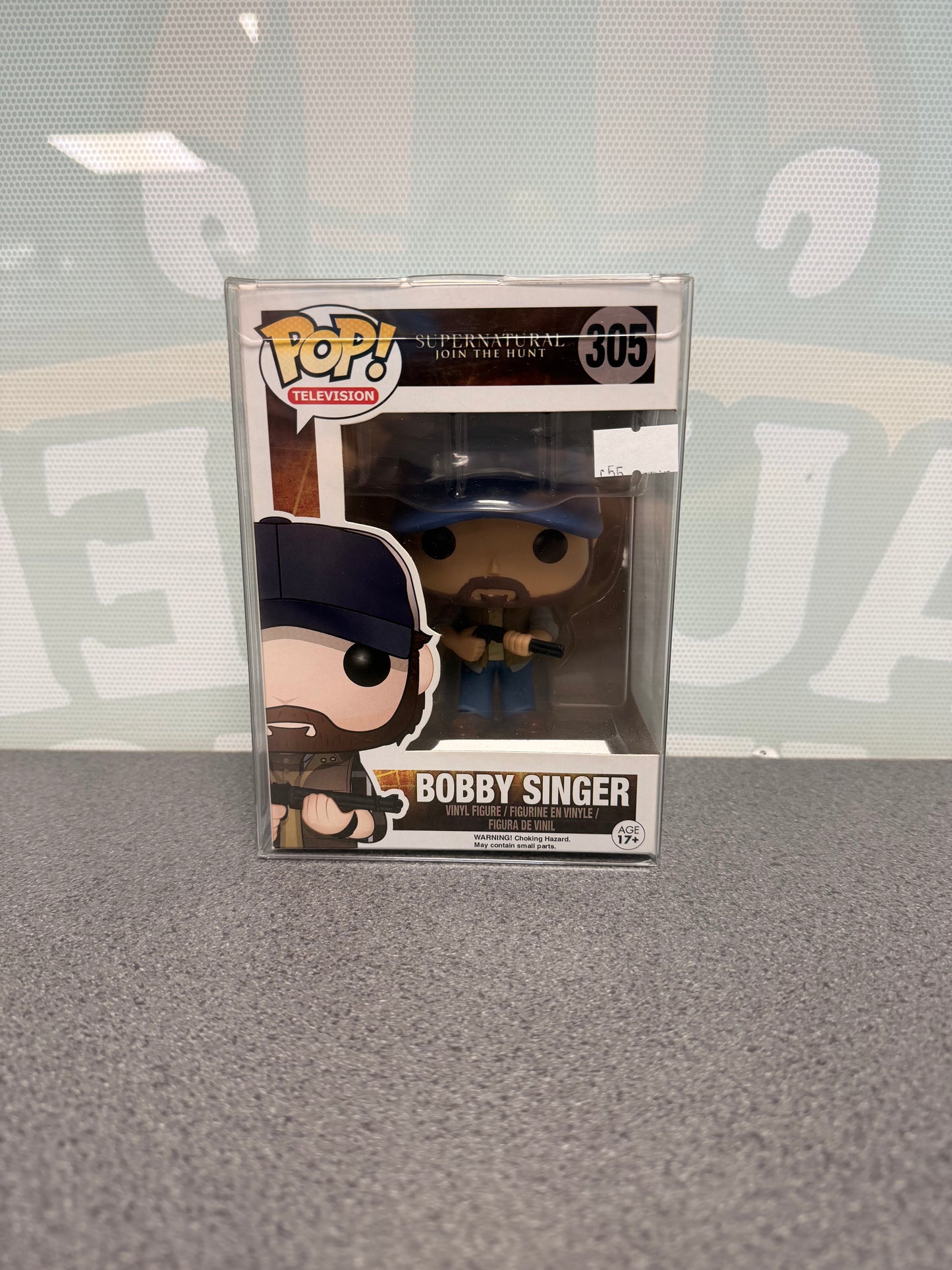 Bobby Singer Funko Pop! #305 – Supernatural – front of box