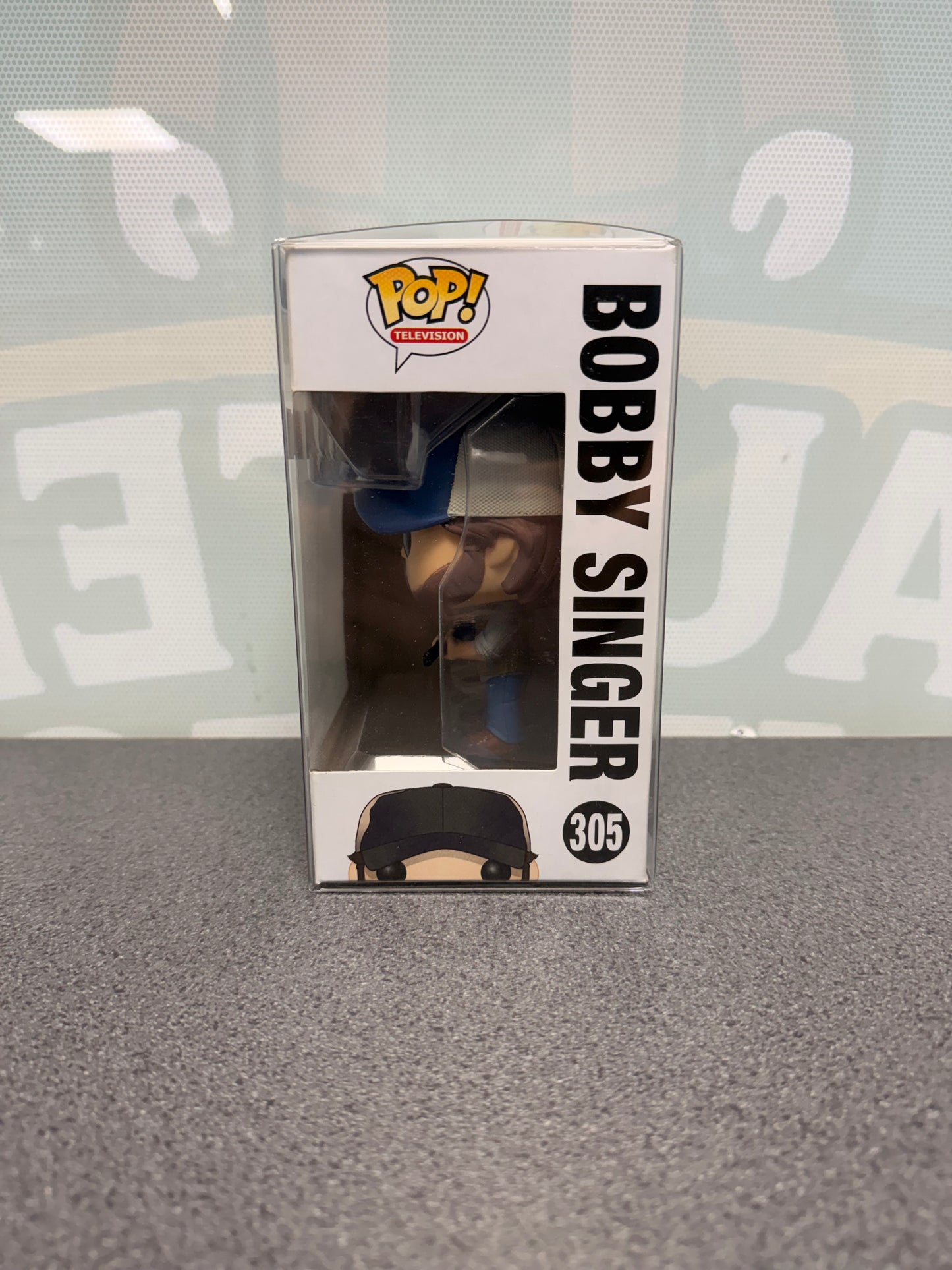 Bobby Singer Funko Pop! #305 – Supernatural – window side of box