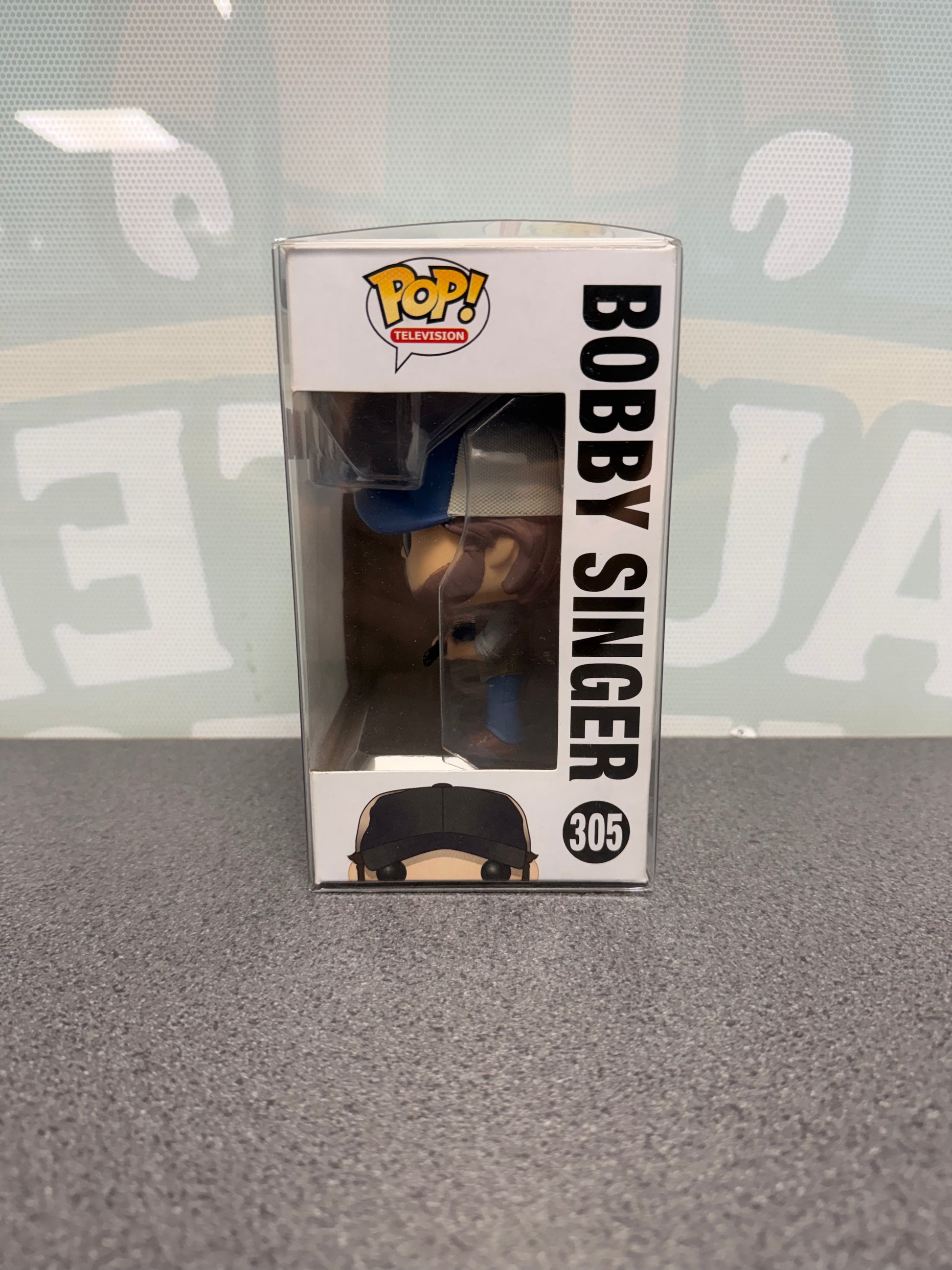 Bobby Singer Funko Pop! #305 – Supernatural – window side of box