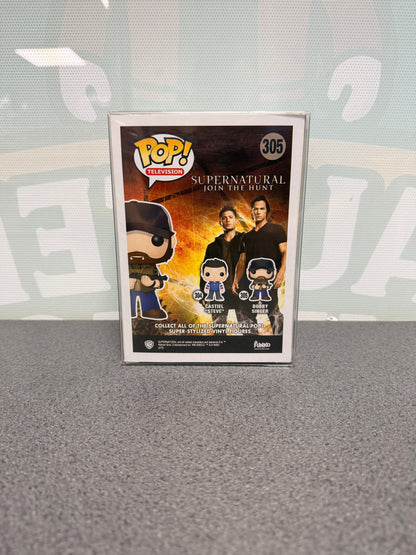 Bobby Singer Funko Pop! #305 – Supernatural – back of box