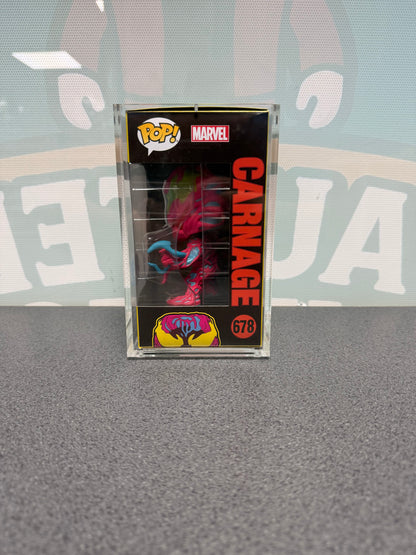 Carnage #678 Funko Pop! Marvel – Black Light – Funko Shop Exclusive