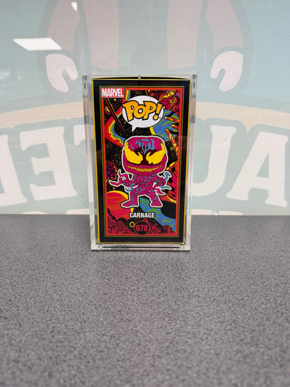 Carnage #678 Funko Pop! Marvel – Black Light – Funko Shop Exclusive