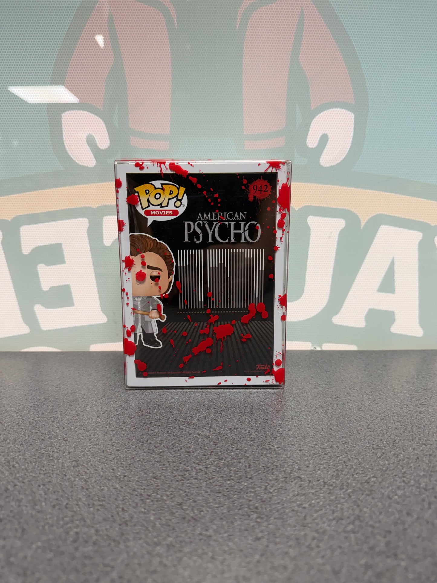 Patrick Bateman #942 Funko Pop! Movies – American Psycho – Bloody Chase
