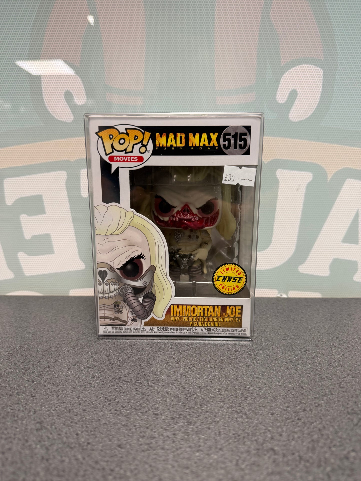Immortan Joe #515 Funko Pop! Movies – Mad Max: Fury Road – Unmasked Chase