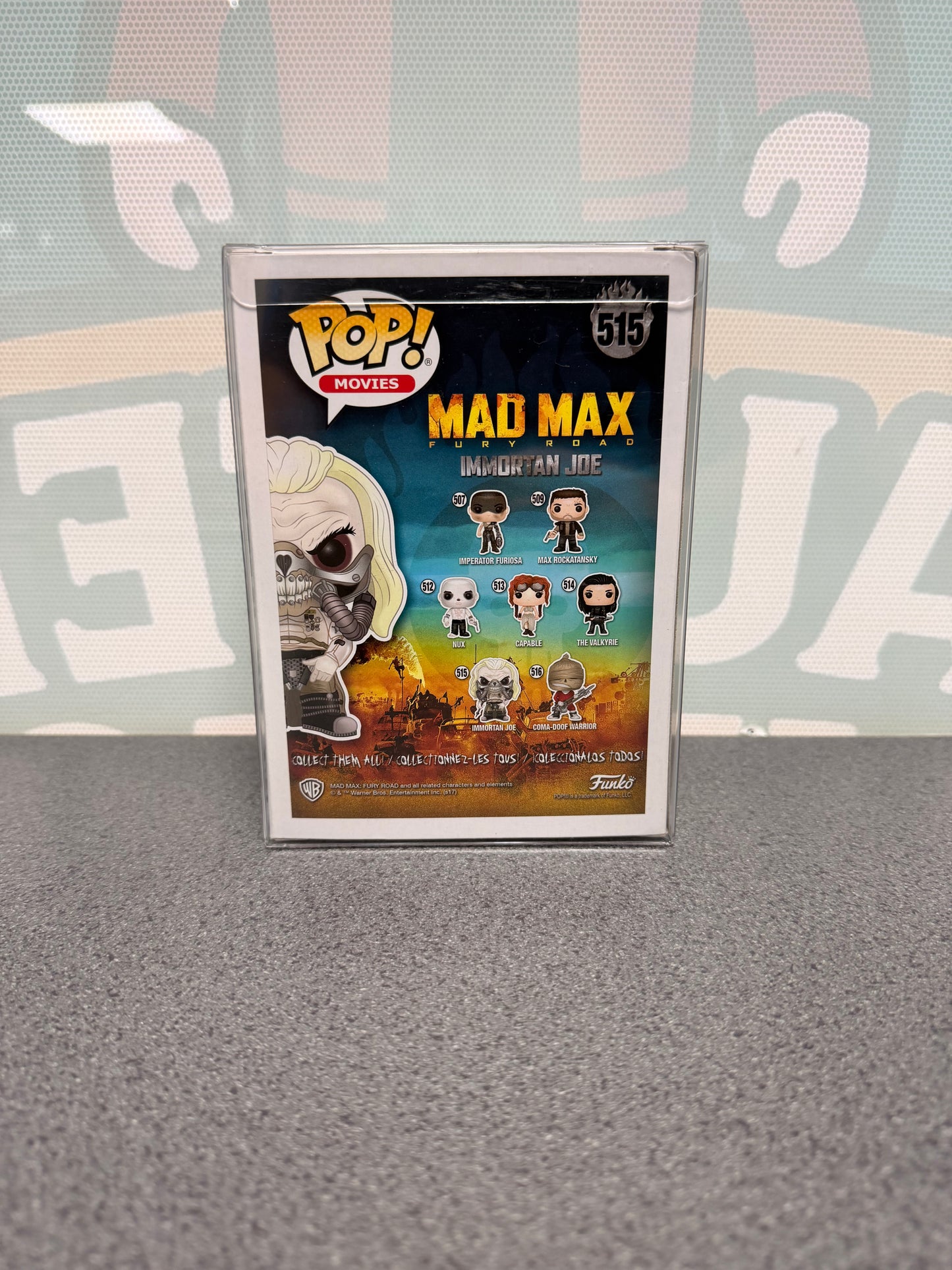 Immortan Joe #515 Funko Pop! Movies – Mad Max: Fury Road – Unmasked Chase