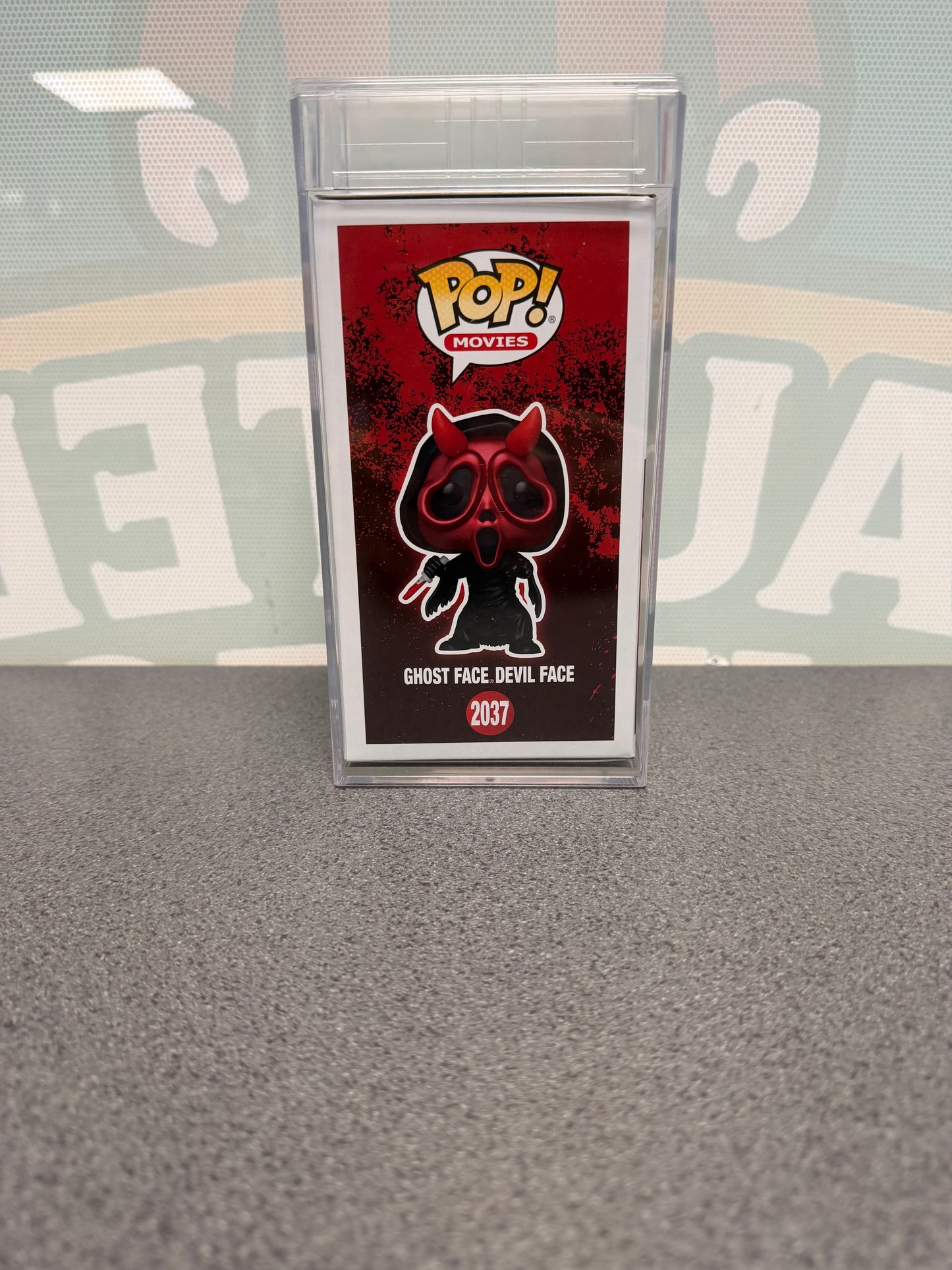 Ghost Face Devil Face #2037 Funko Pop! Movies – PSA 8.5