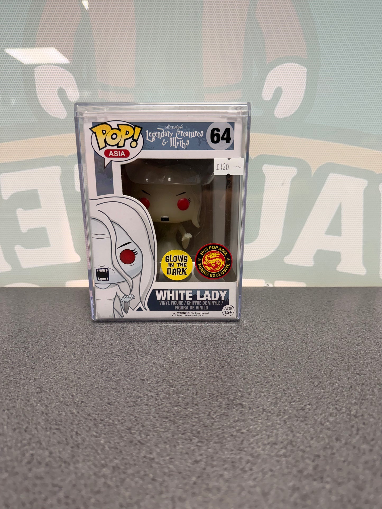 White Lady #64 Funko Pop! Asia – Glow in the Dark – 2015 Exclusive