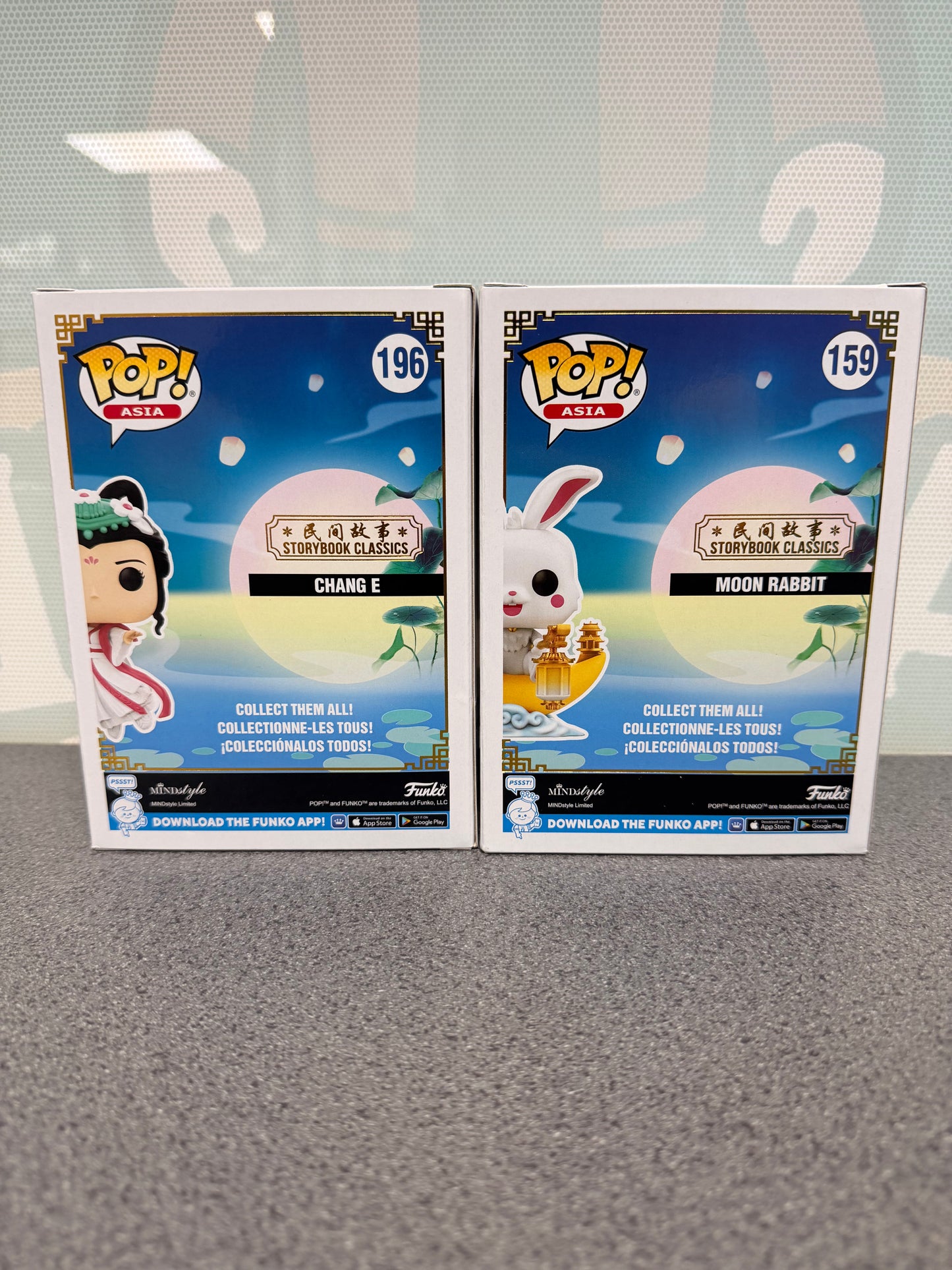 Chang E #196 & Moon Rabbit #159 Funko Pop! Asia Gift Set – Storybook Classics
