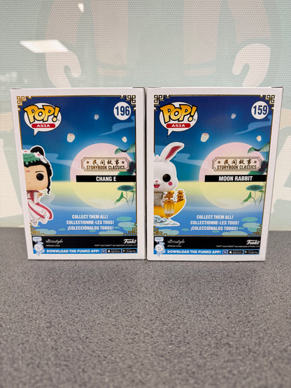Chang E #196 & Moon Rabbit #159 Funko Pop! Asia Gift Set – Storybook Classics