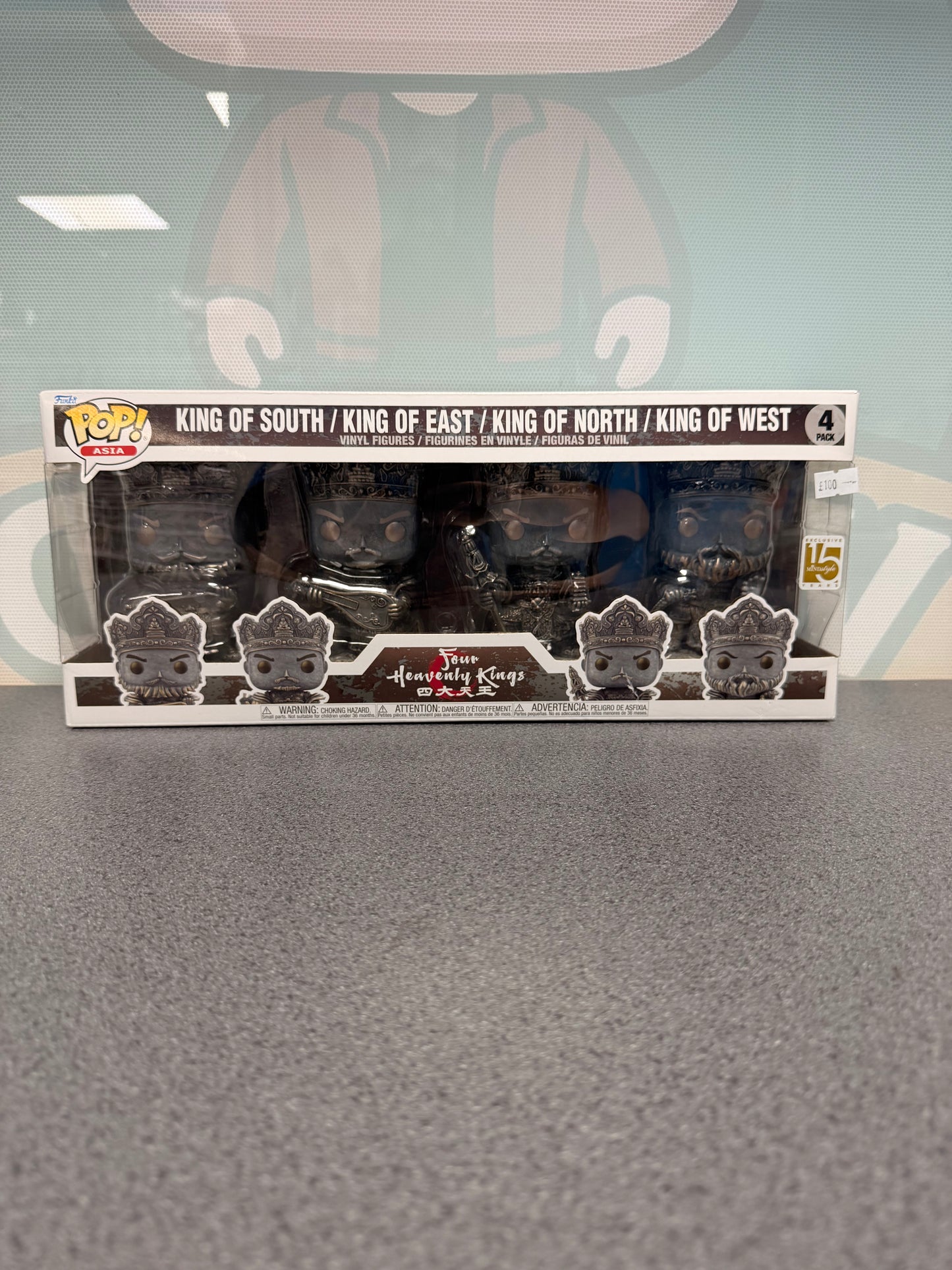 Four Heavenly Kings Funko Pop! Asia 4-Pack – MindStyle 15 Years Exclusive