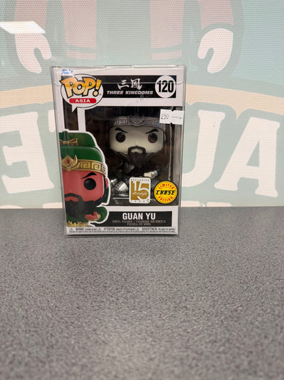 Guan Yu #120 Funko Pop! Asia – Three Kingdoms – Silver Chase