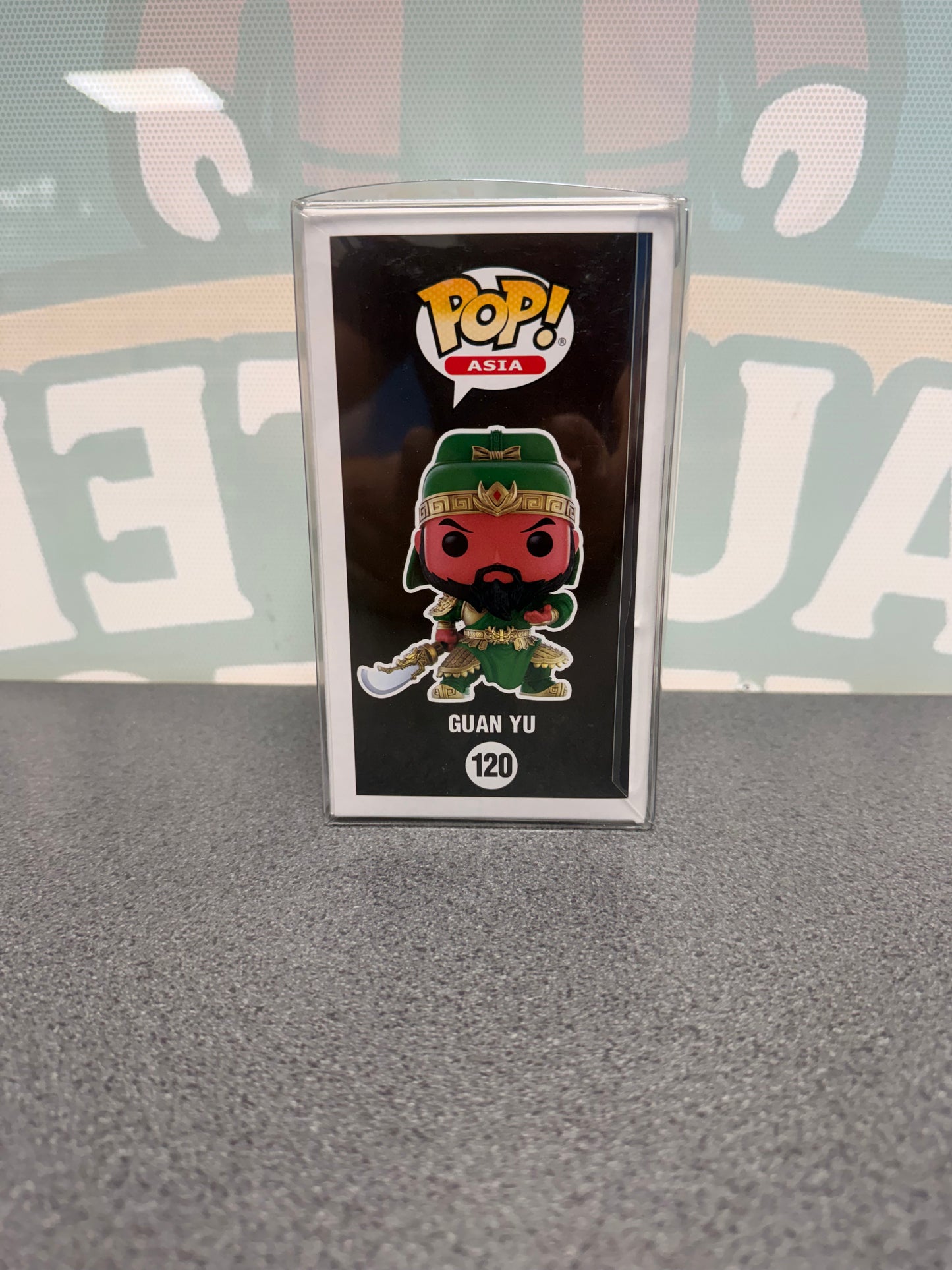 Guan Yu #120 Funko Pop! Asia – Three Kingdoms – Silver Chase