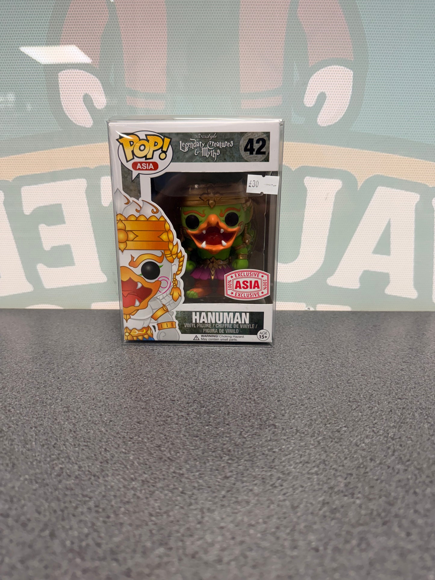 Hanuman #42 Funko Pop! Asia – Legendary Creatures & Myths – Green Asia Exclusive