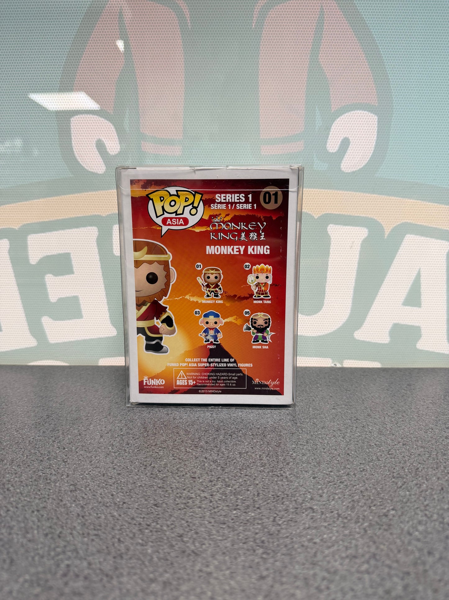 Monkey King #01 Funko Pop! Asia – Black & White 2015 Exclusive