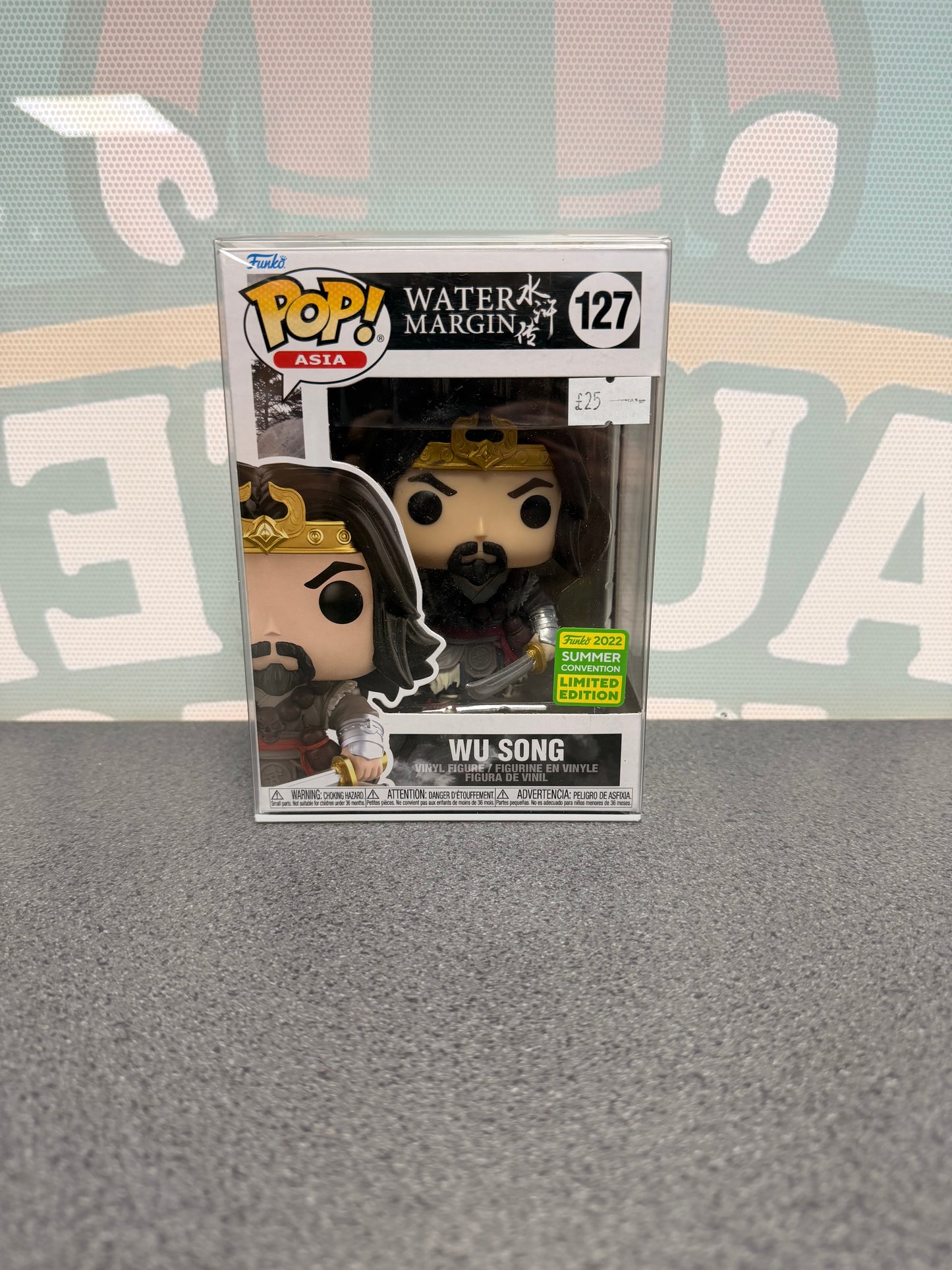 Wu Song #127 Funko Pop! Asia – Water Margin – 2022 Summer Convention