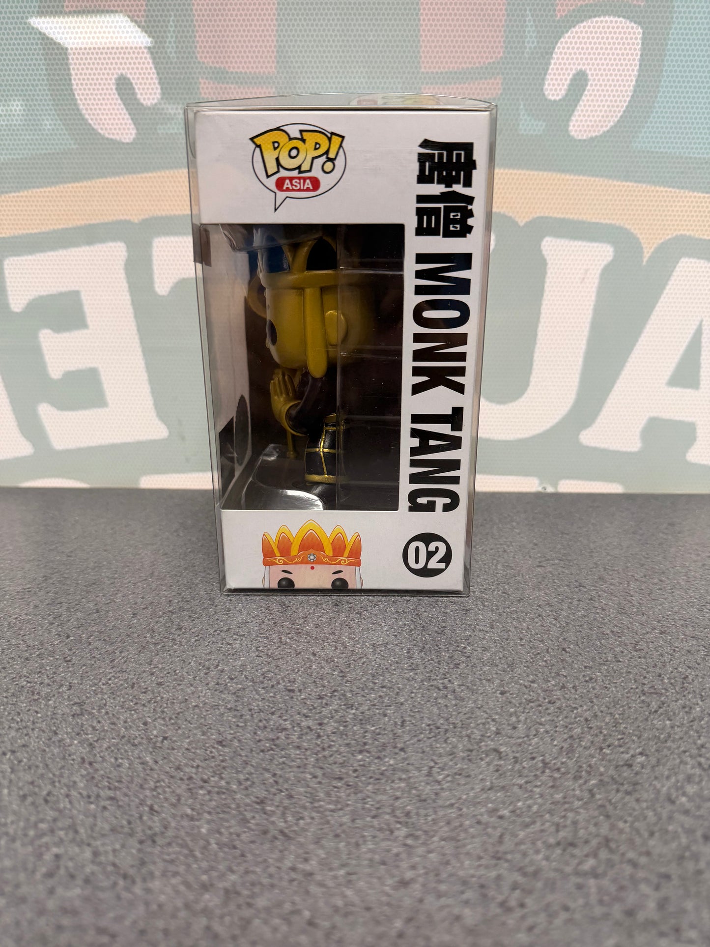 Monk Tang #02 Funko Pop! Asia – Monkey King – Black & Gold Convention Exclusive