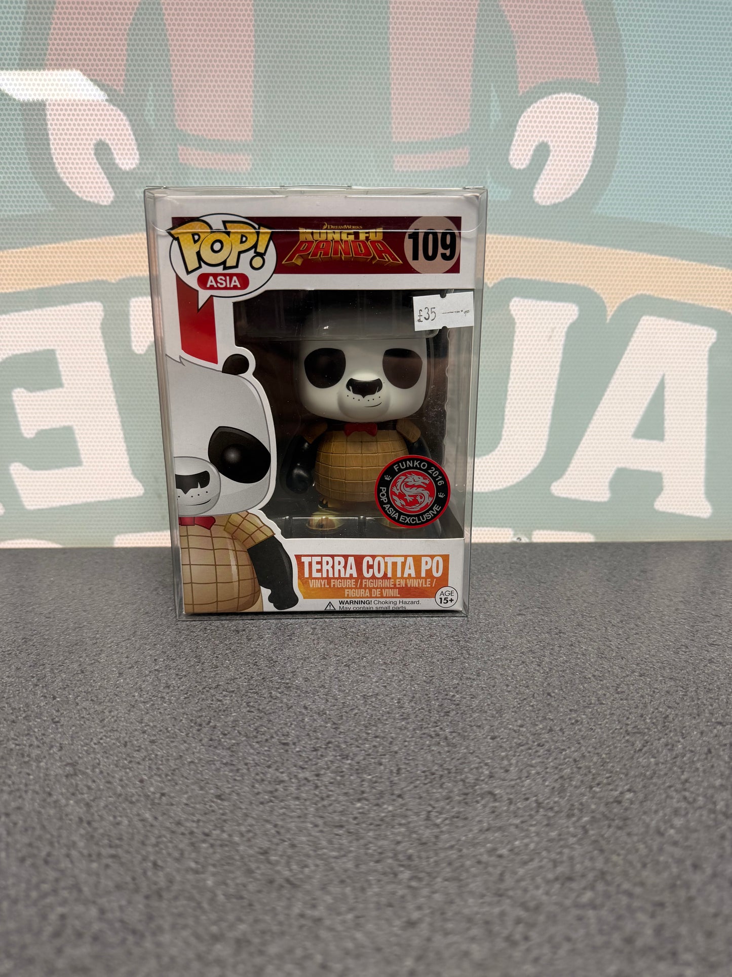 Terra Cotta Po #109 Funko Pop! Asia – Kung Fu Panda – 2016 Pop Asia Exclusive