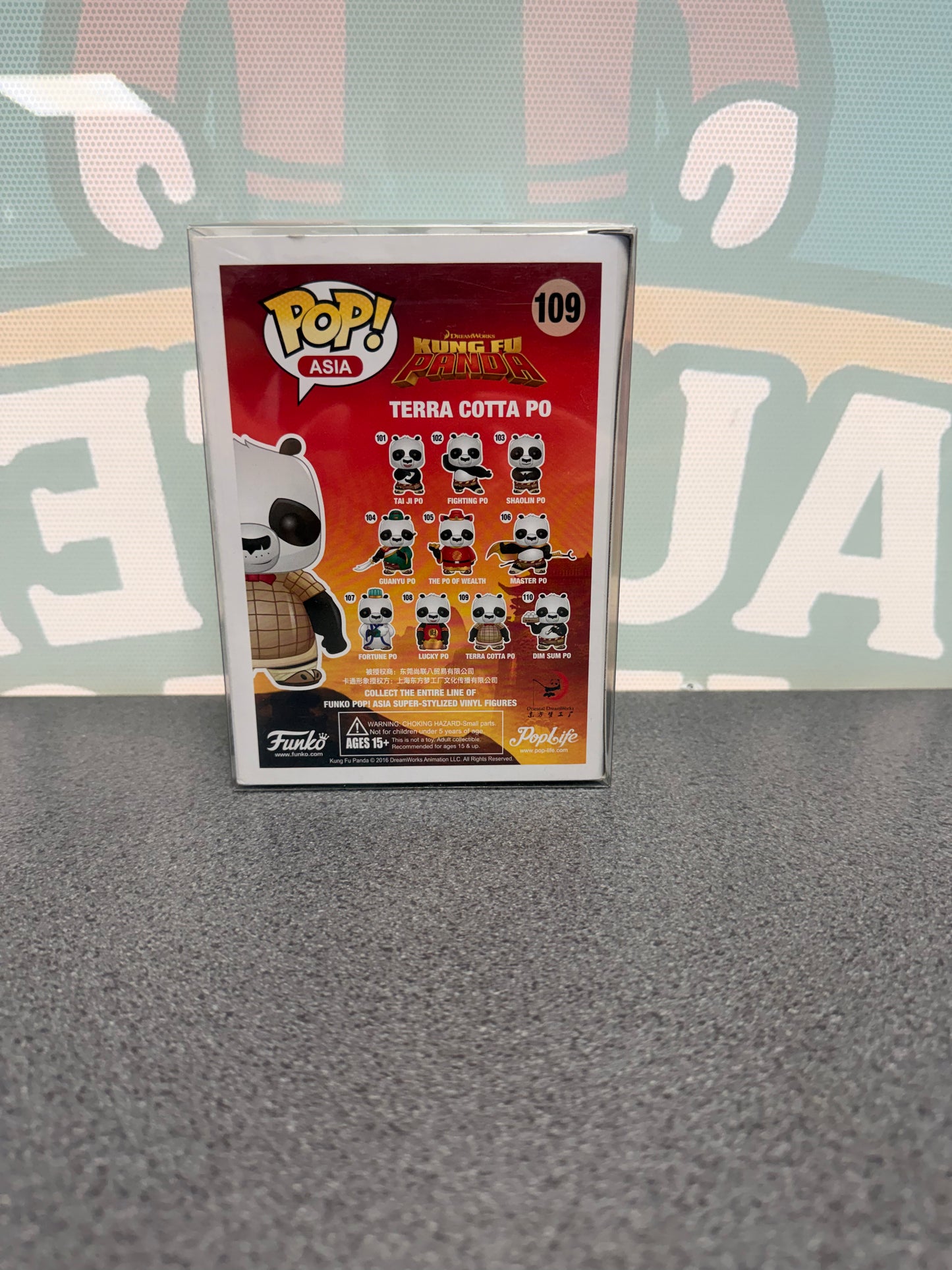 Terra Cotta Po #109 Funko Pop! Asia – Kung Fu Panda – 2016 Pop Asia Exclusive