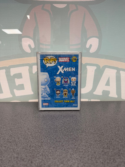 Iceman #218 Specialty Series Funko Pop! from Marvel X-Men – back of box