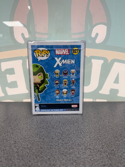 Polaris #927 Glow in the Dark – 2021 Fall Convention Funko Pop! from Marvel X-Men – back of box
