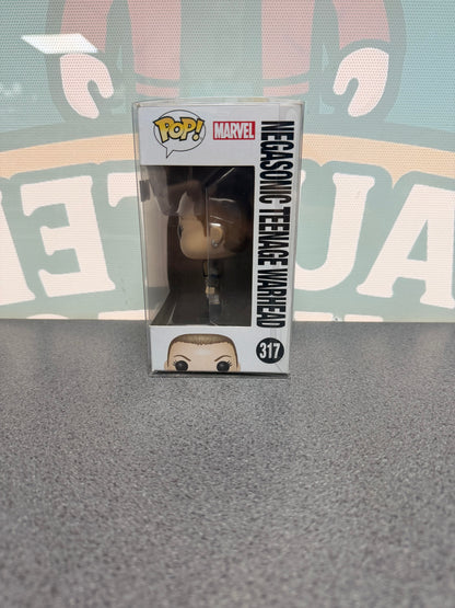 Negasonic Teenage Warhead #317 Funko Pop! from Marvel X-Men – window side of box