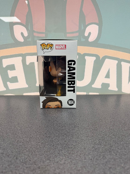 Gambit #904 Special Edition Funko Pop! from Marvel X-Men – window side of box