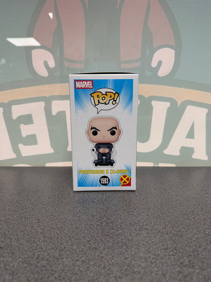Professor X (X-Corp) #1593 Funko Pop! from Marvel X-Men '97 – other side of box