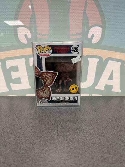 Demogorgon Chase Funko Pop! #428 from Stranger Things – front of box and figure