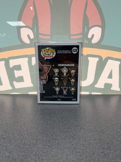 Demogorgon Chase Funko Pop! #428 from Stranger Things – back of box