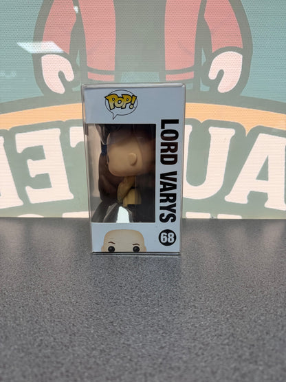 Lord Varys Funko Pop! #68 from Game of Thrones – window side of box
