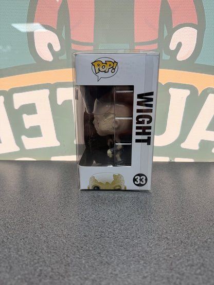 Wight Funko Pop! #33 from Game of Thrones – window side of box