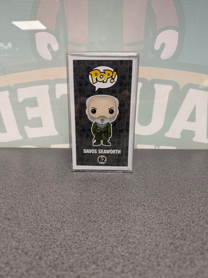 Davos Seaworth Funko Pop! #62 from Game of Thrones – illustrated side of box