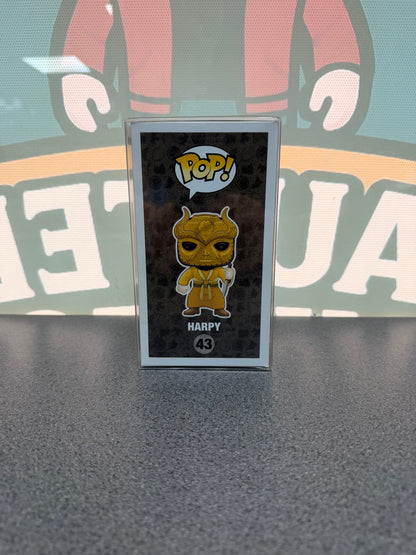 Harpy Funko Pop! #43 from Game of Thrones – illustrated side of box