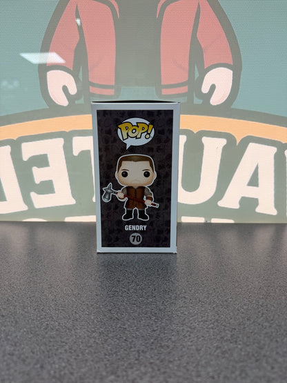 Gendry Funko Pop! #70 from Game of Thrones – illustrated side of box