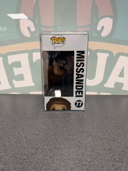 Missandei 2019 Fall Convention Limited Edition Funko Pop! #77 from Game of Thrones – window side of box