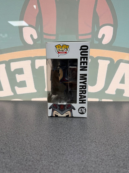 Queen Myrrah Funko Pop! #476 from Gears of War – window side of box