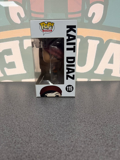 Kait Diaz Funko Pop! #115 from Gears of War – window side of box