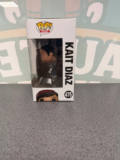 Kait Diaz Funko Pop! #475 from Gears of War – window side of box