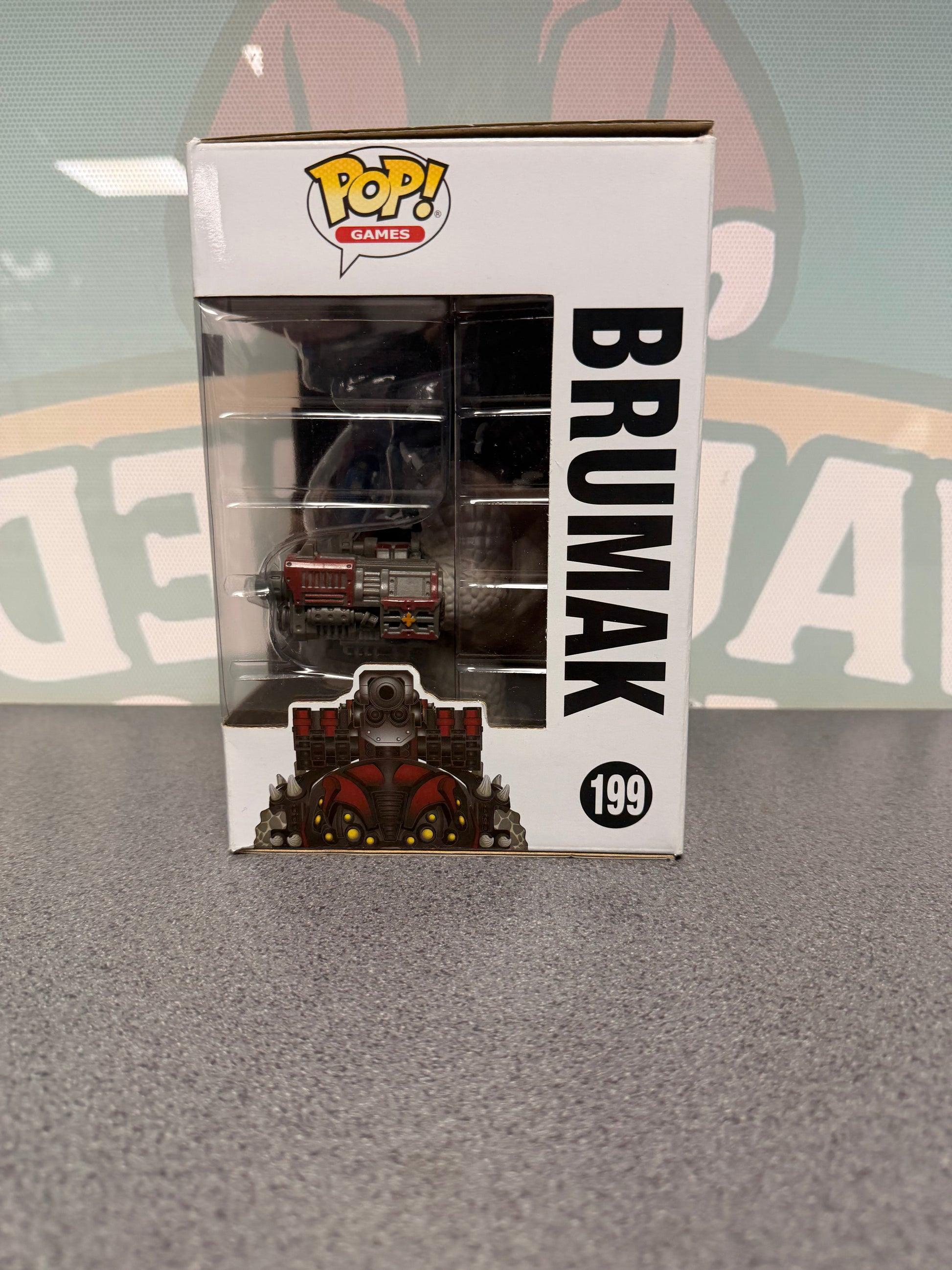 Brumak Funko Pop! Games #199 – window side of box
